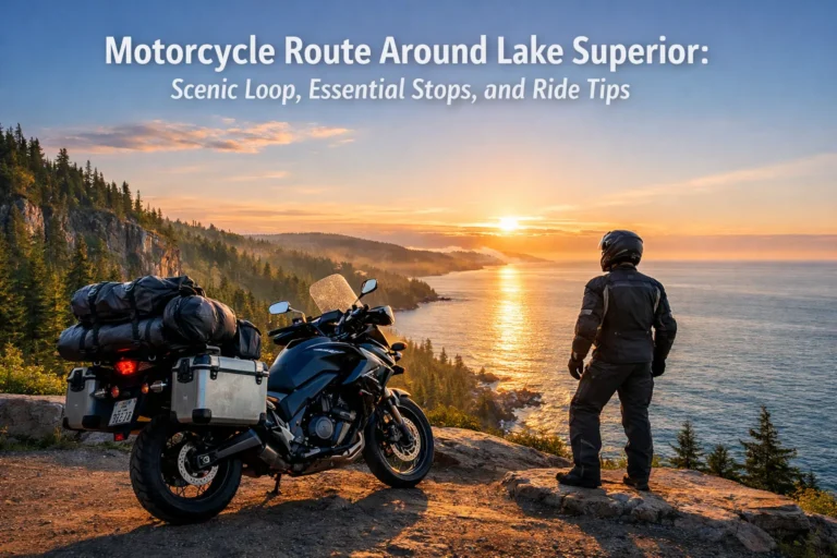 Motorcycle Route Around Lake Superior: Scenic Loop, Essential Stops, and Ride Tips Motorcycle Route Around Lake Superior