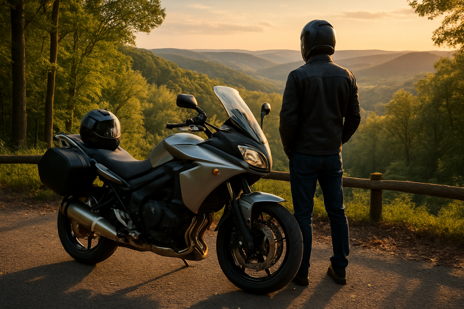 triple nickel motorcycle route