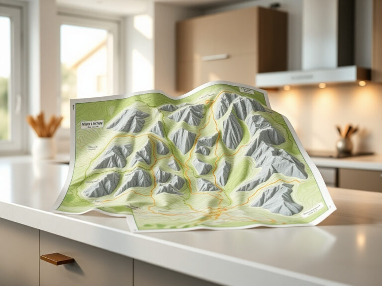 hiking trail map
