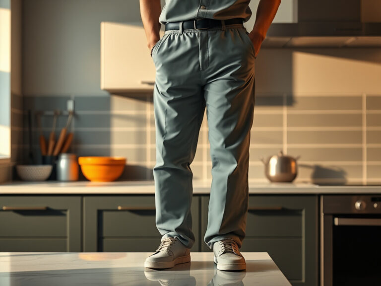 mens polyester pants with CE armor pockets