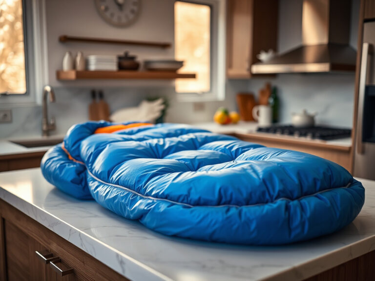 sleeping bag material types