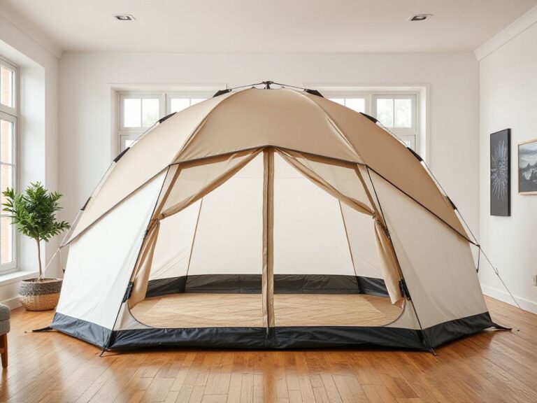 10 person tent floor plan with cots