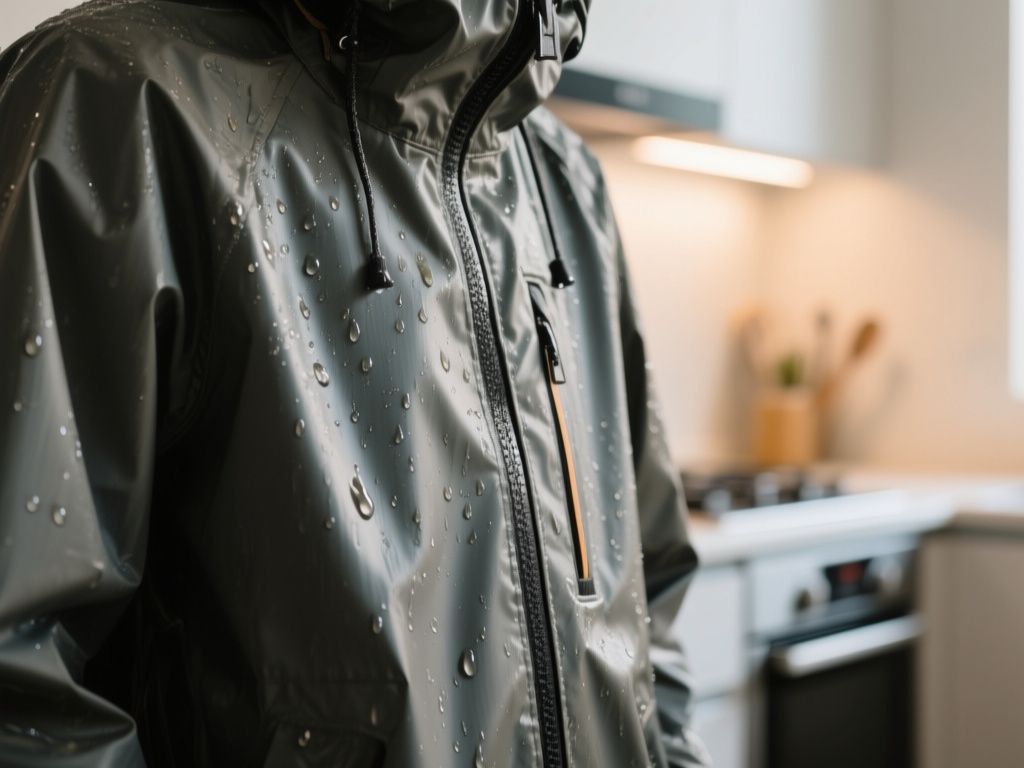 windbreakers water resistant - detailed view