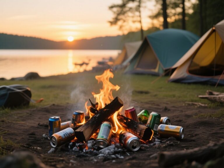 camping etiquette problems, camping