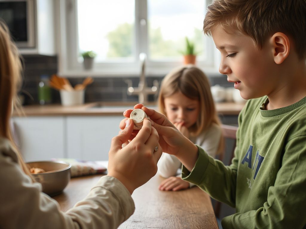 camping list with kids - step by step