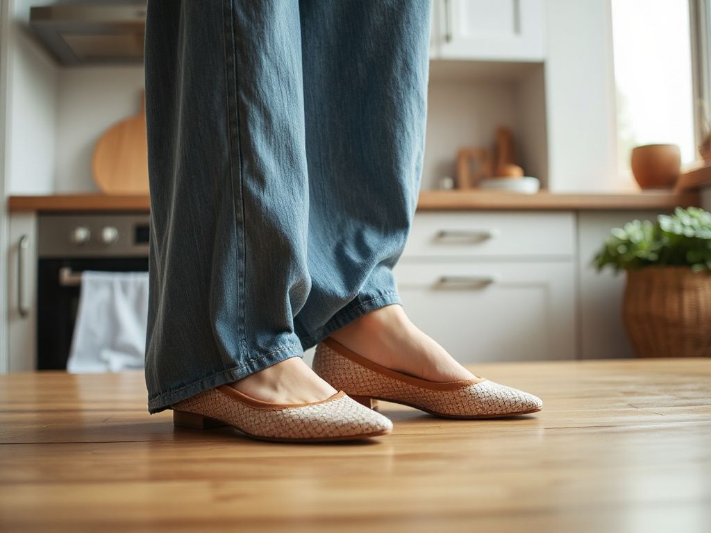 dress on shoes - step by step