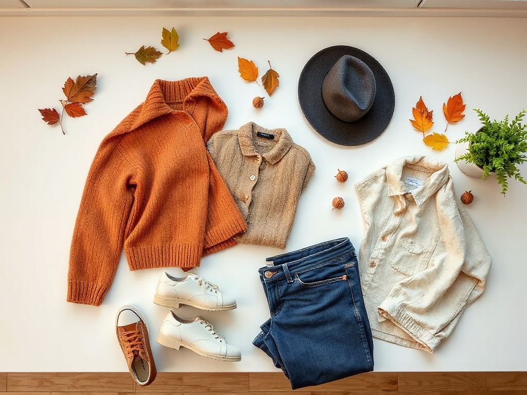 fall capsule wardrobe - detailed view
