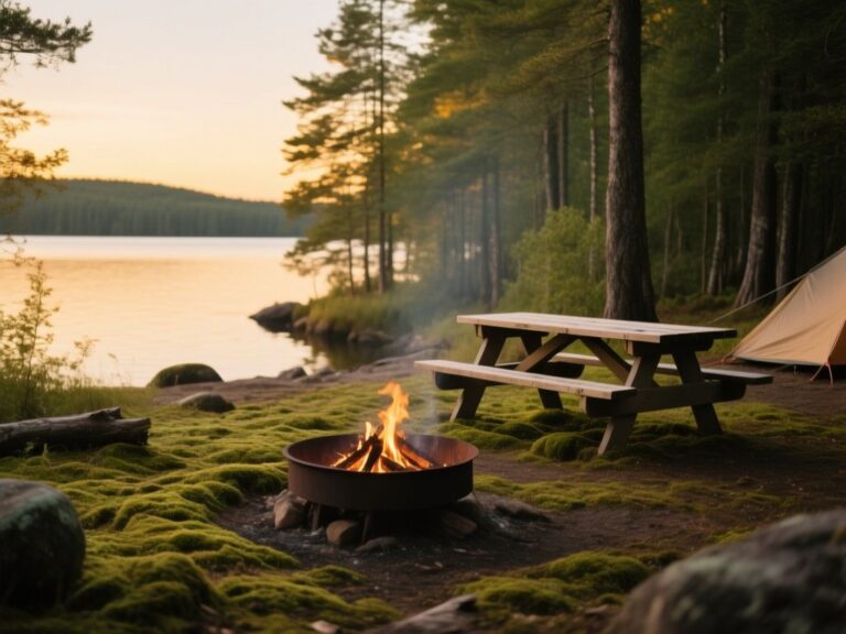 free camping in maine, camping