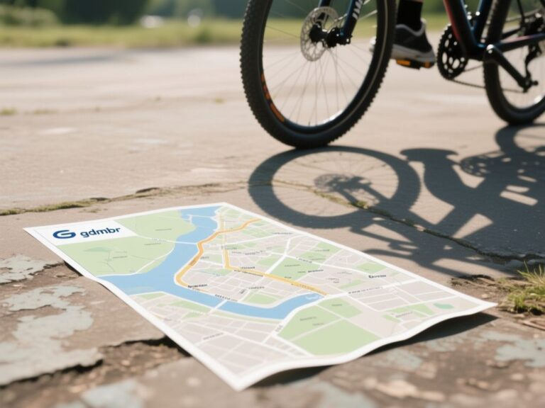 gdmbr map, cycling