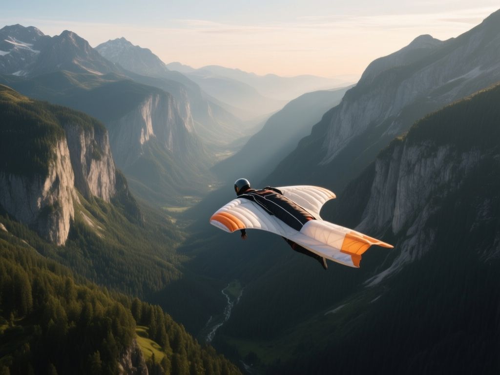gliding suit wingsuit, extreme sports