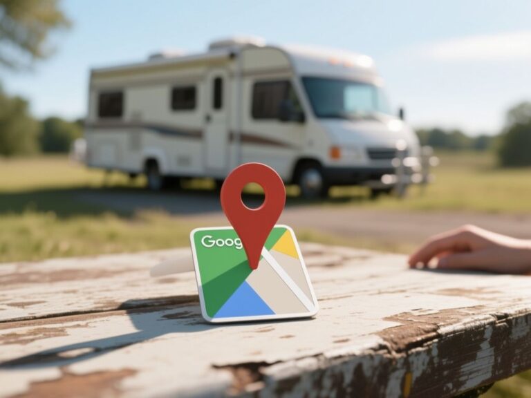 google maps for rv, camping