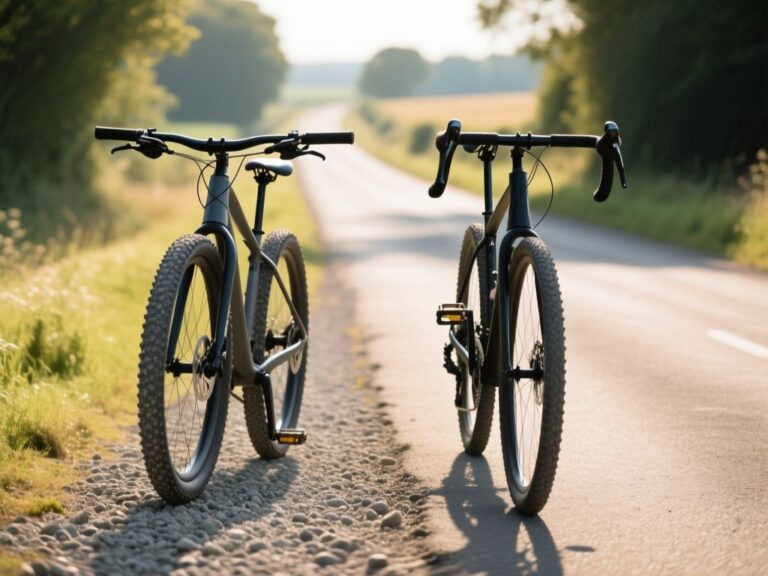 gravel vs road bike, cycling