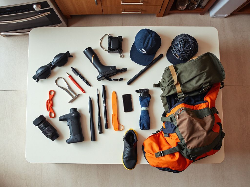 hiking equipment for beginners - detailed view