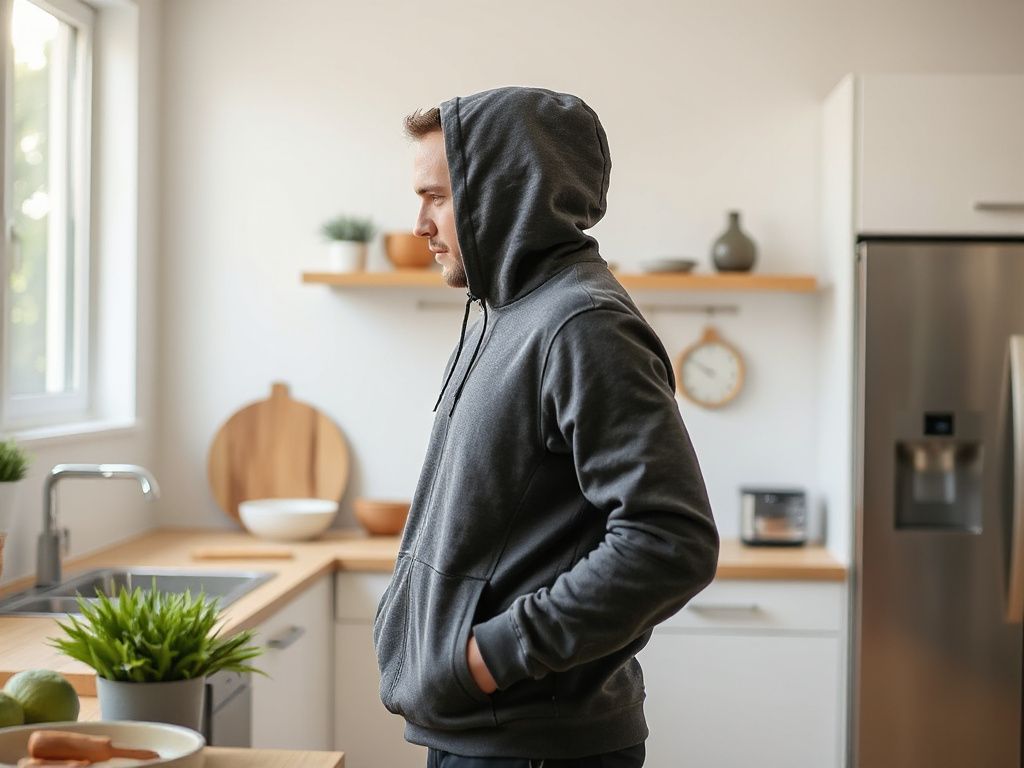 hiking hoodie - step by step