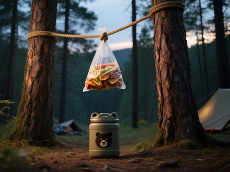 how to keep bears away from campsite, camping