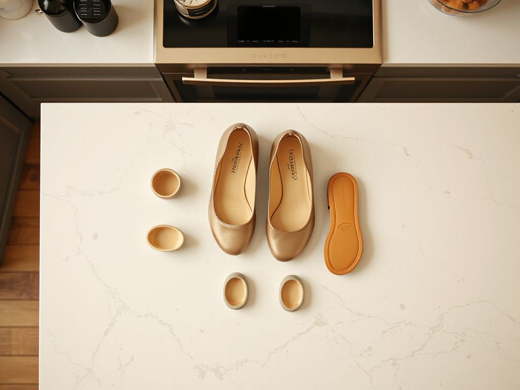 use shoe inserts - step by step