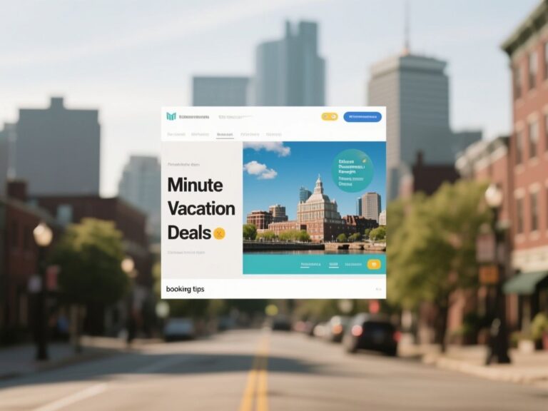 Last Minute Vacation Deals From Boston, booking tips