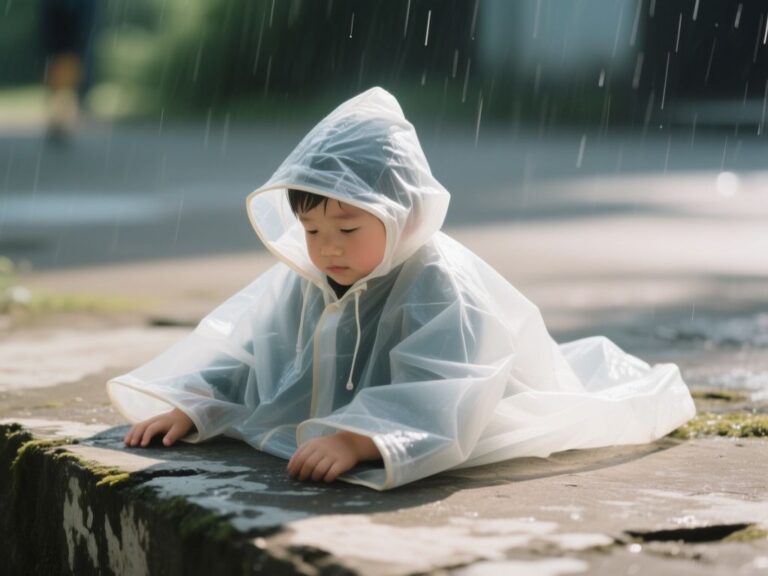 lightweight rain poncho, clothing