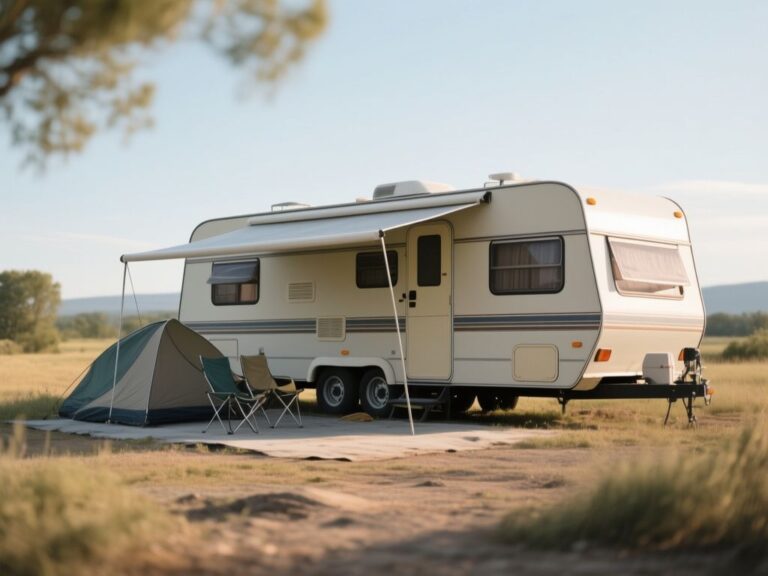 live in rv, camping