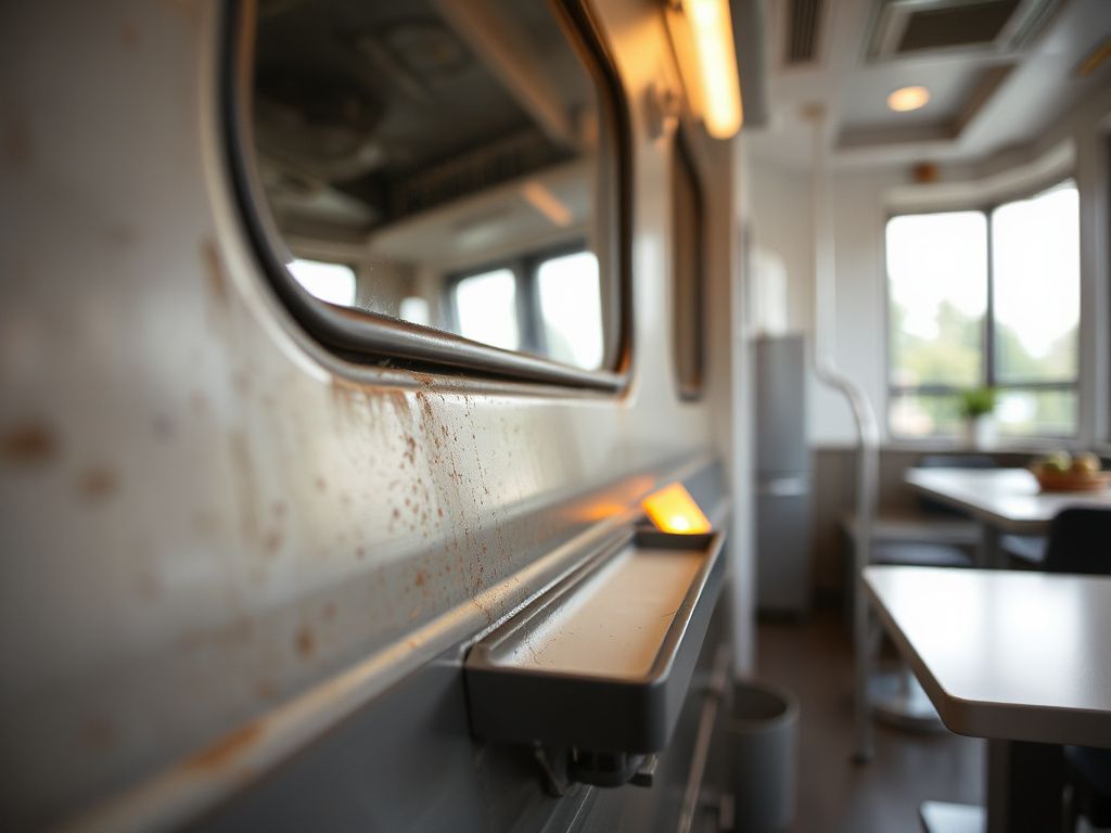 los angeles  vancouver train - detailed view