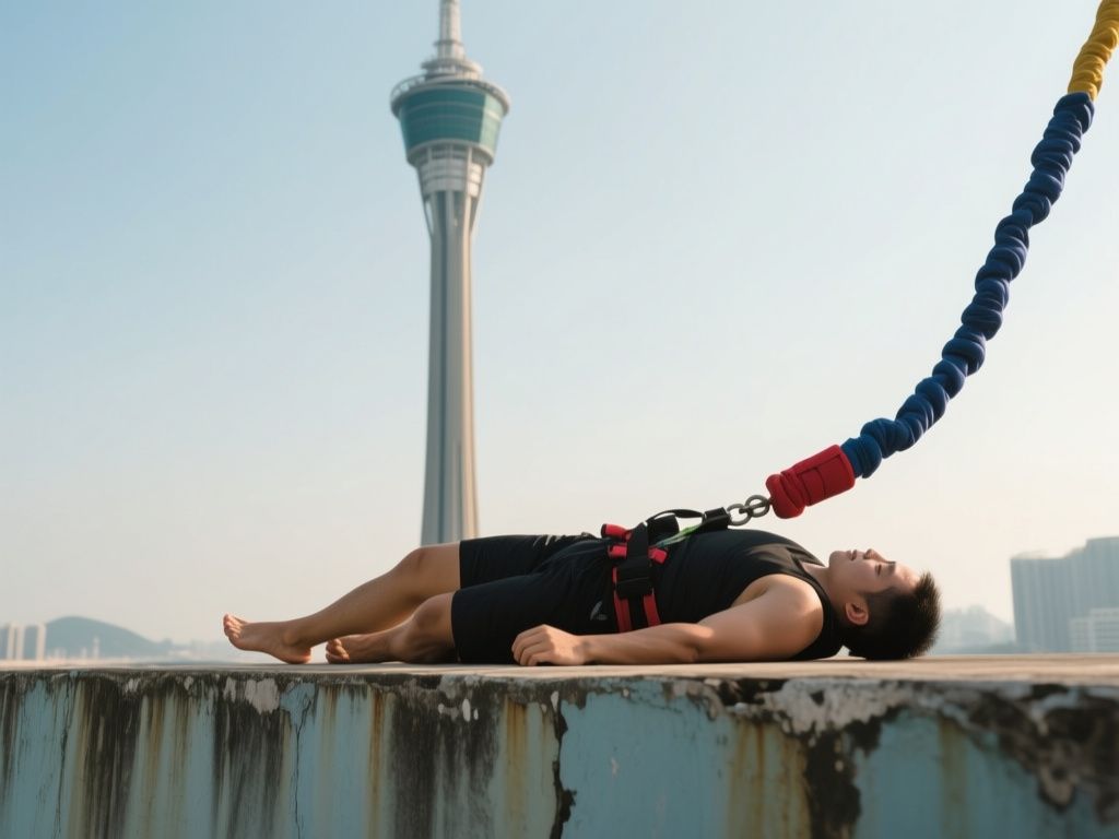 macau tower bungee, extreme sports