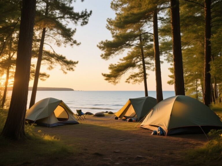 mears state park, camping