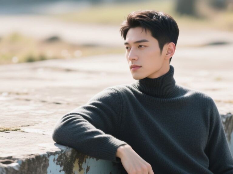 mens turtleneck sweater wool, clothing