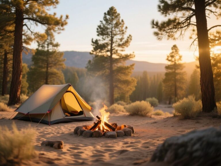 national parks in the west region, camping