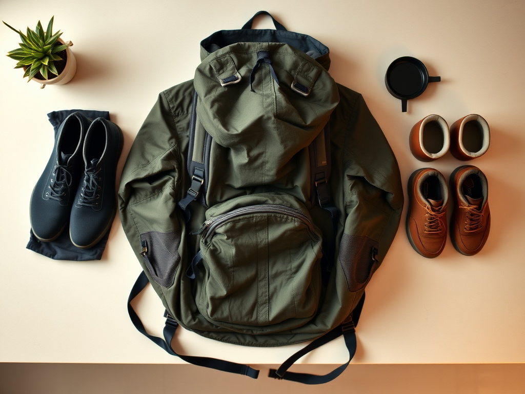 clothes  wear backpacking - detailed view