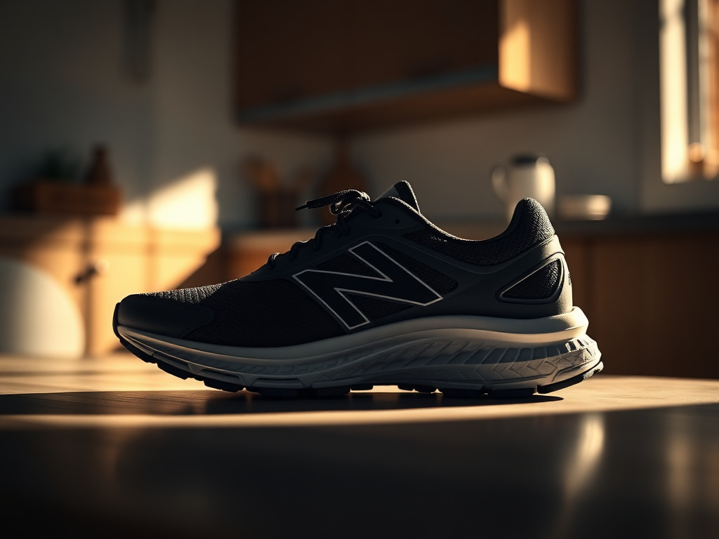 logo running shoes - detailed view