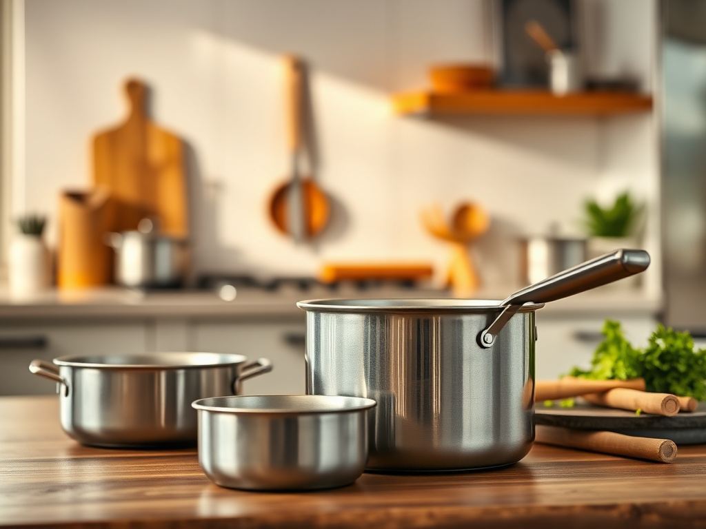 titanium camping cookware - detailed view