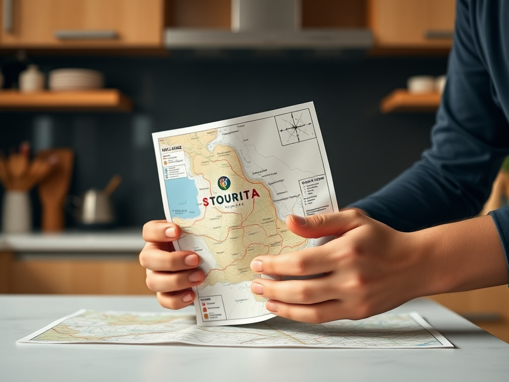 tour map - detailed view