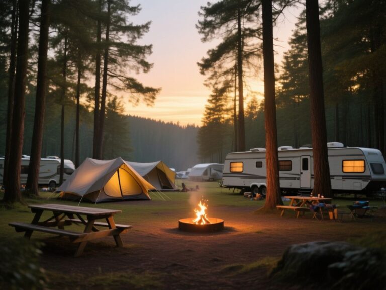 rv travel tips, camping