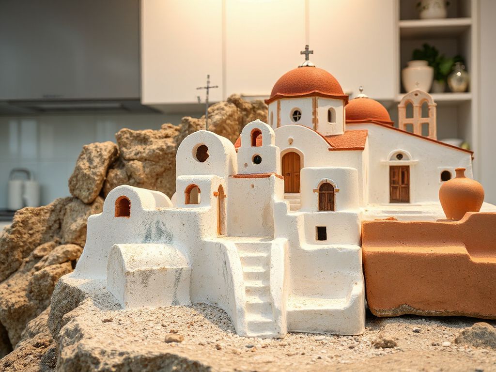 santorini tourist sites - step by step