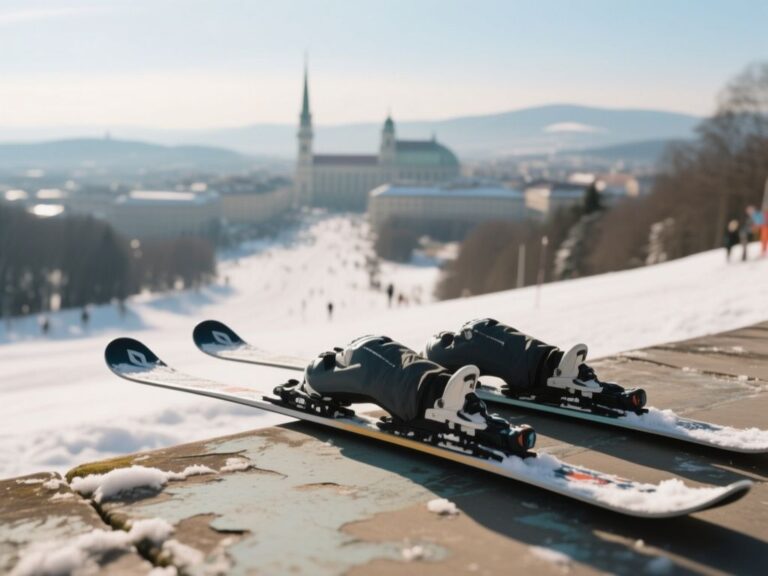 skiing near vienna, europe travel
