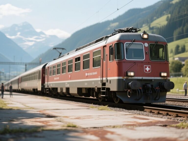 swiss scenic trains, rail travel
