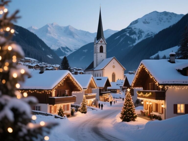 switzerland christmas town, europe travel