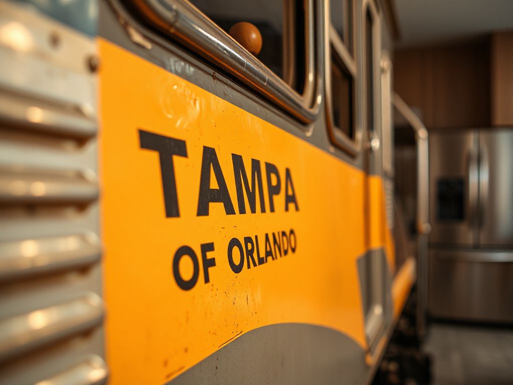 train from tampa  orlando fl - detailed view