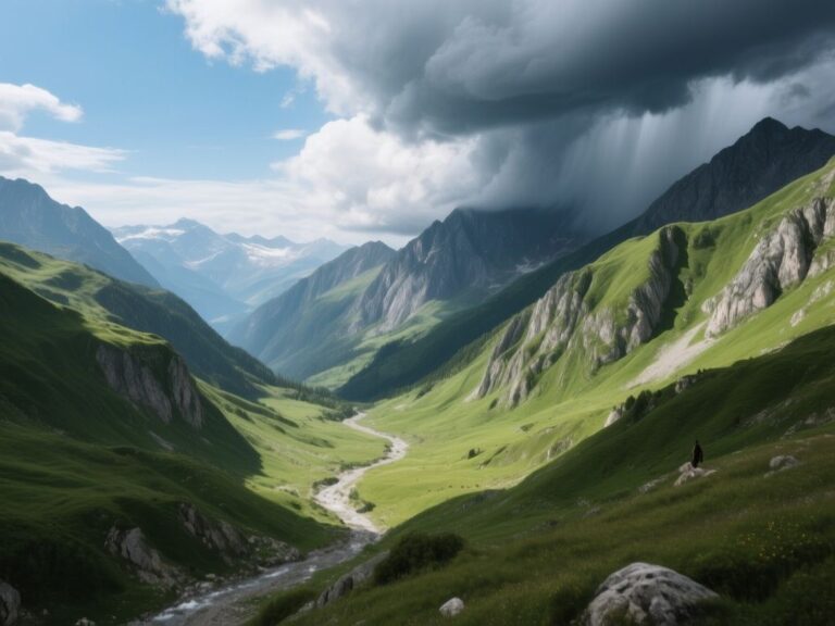weather for the alps, europe travel