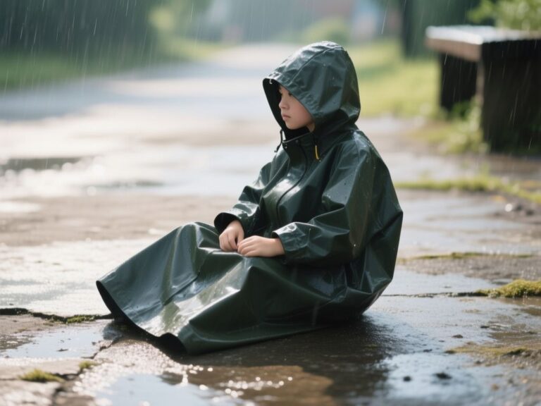 weatherproof rain trench coat, clothing