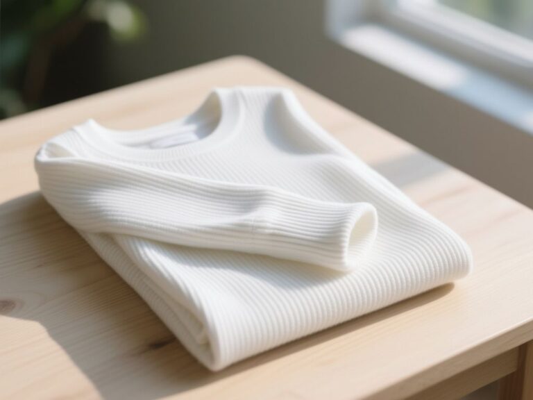 white long sleeve thermal, clothing