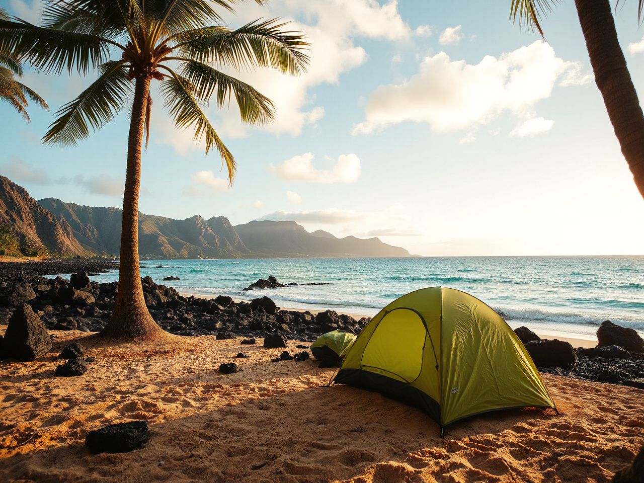 camping in hawaii