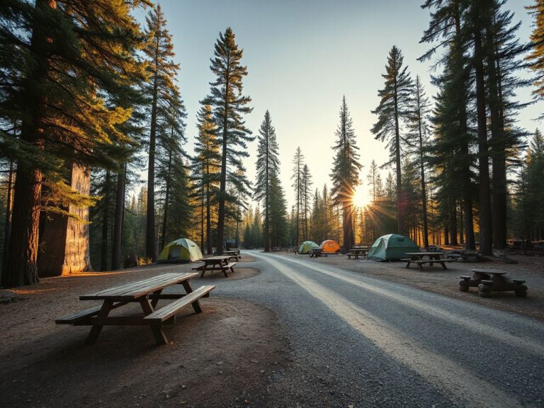 fee park, camping
