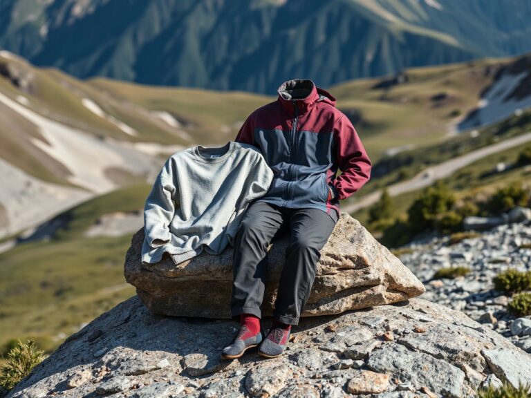 hiking equipment for beginners, clothing