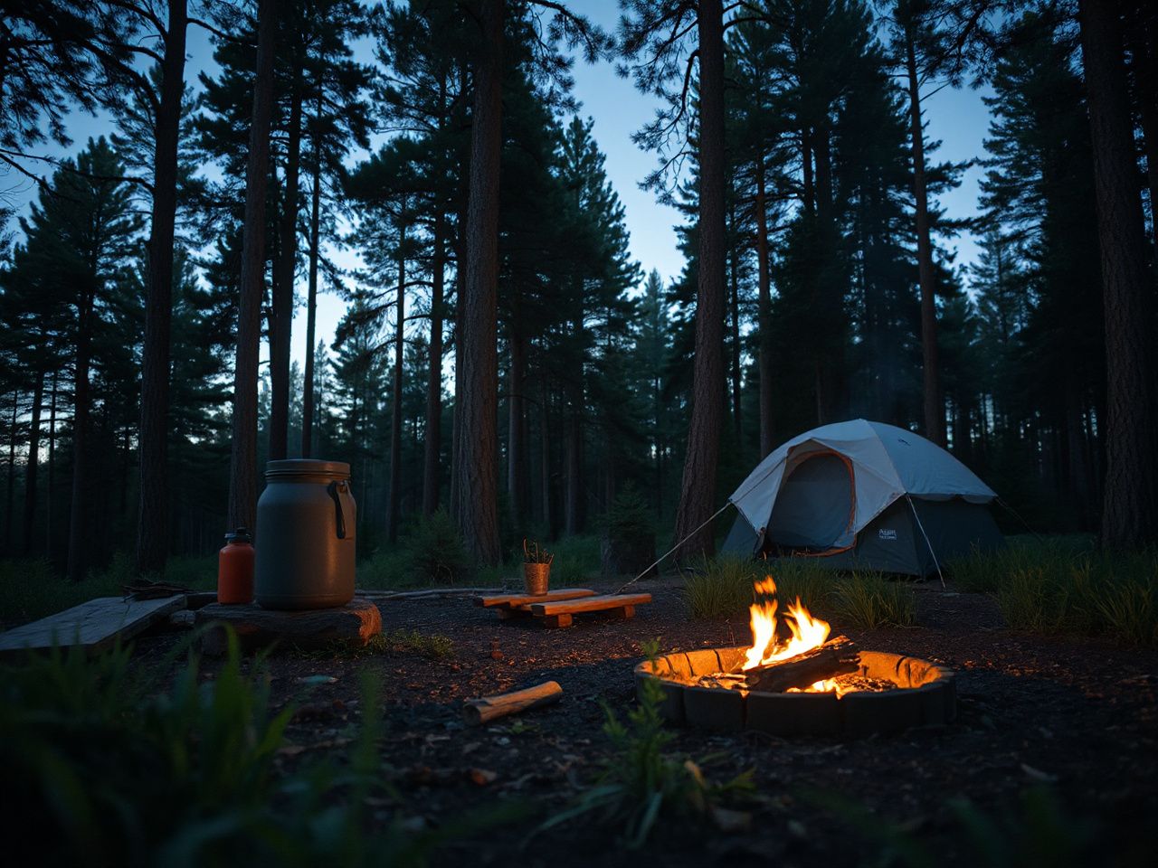 how to keep bears away from campsite, camping