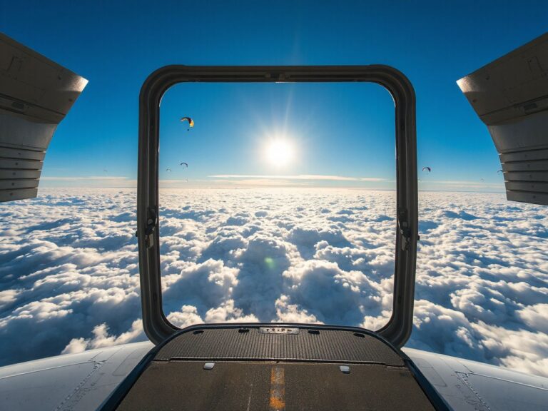 jumping out of a plane experience, extreme sports