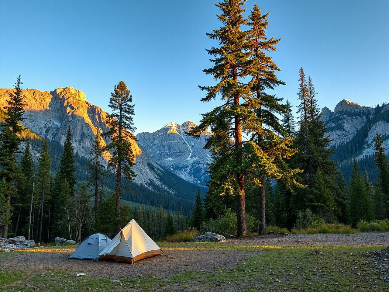 list of national parks, camping