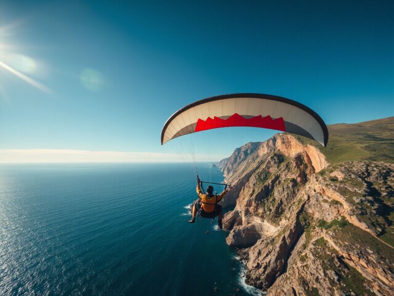 Paramotor Flying, extreme sports