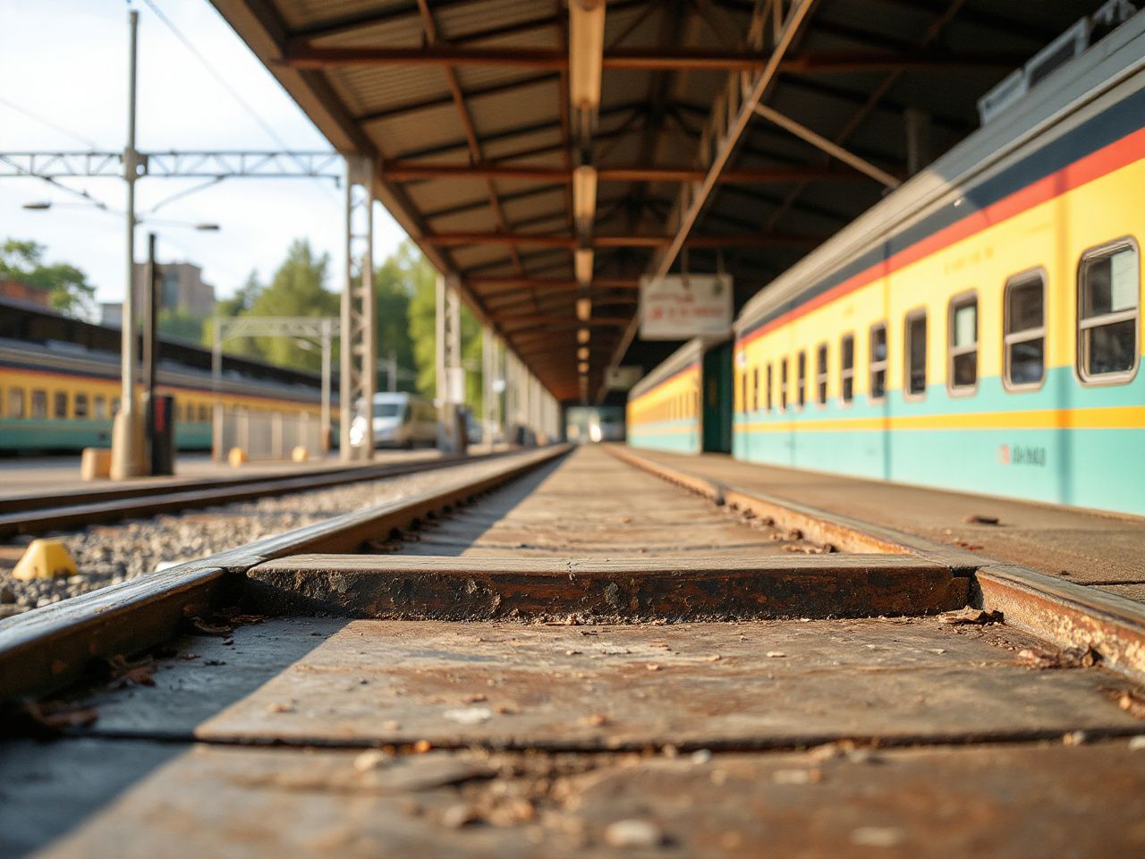 places  visit by train - step by step