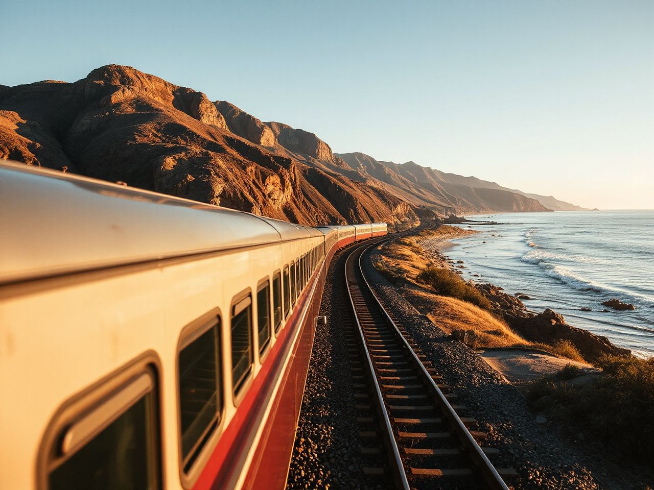 san francisco to los angeles train, rail travel